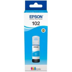 Epson 102 Ciano Garrafa de Tinta Original - C13T03R240