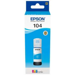 Epson 104 Ciano Garrafa de Tinta Original - C13T00P240