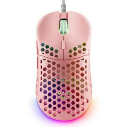 Mars Gaming MM55 USB Gaming Mouse 12800dpi - Caixa de painel perfurado - 5 botões - RGB Chroma Lighting - Uso destro - Cabo de 1