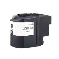 Brother LC22E Tinteiro Genérico Preto - Substitui LC22EBK