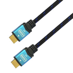 Aisens HDMI V2.0 Premium Cabo de Alta Velocidade-HEC 4K@60HZ 18Gbps - A/M-A/M - 2.0m - Cor Preto