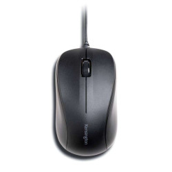 Mouse com fio de 3 botões Kensington Valumouse - Sensor óptico de alta definição - Preto