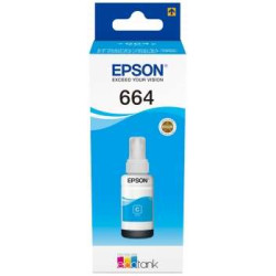 Epson T6642 Ciano Garrafa de Tinta Original - C13T664240