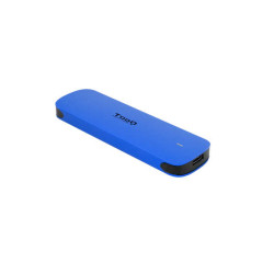 Tooq Caixa Externa M.2 NVME USB3.1 Gen2 Alumínio - Cor Azul