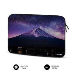 Capa Subblim Trendy Neoprene para Laptop 15.6" - 3Mm de Espessura - Resistência ao Choque - Mountain Design - Cor Preto