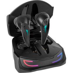 Auscultadores sem fios Premium Mars Gaming TWS MHI-ULTRA - ANC+ENC+PASSIVE - Som Neografeno - Bateria 24h - Fluxo RGB - Bluetoot