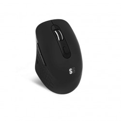 Mouse Sem Fio Bluetooth Subblim Curve Ergo Dual, USB 2.4GHz 1600dpi - 5 Botões - Uso com a Mão Direita - Cor preto
