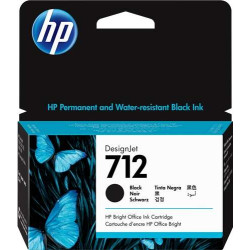 HP 712 Preto Cartucho de Tinta Original - 3ED70A