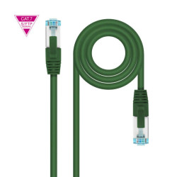 Nanocable Cat.7 LSZH SFTP PIMF AWG26 2m Cabo de Rede - Cor Verde