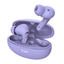 Auricular Sem Fio Trust Yavi - Sem Fio - Cor Roxo