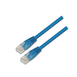 Cabo de rede Aisens RJ45 Cat.6 UTP AWG24 - 3.0m - 10/100/1000 Mbit/s - Cor Azul
