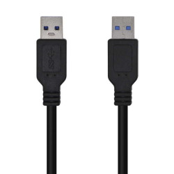 Cabo USB 3.0 Aisens - Tipo A/M-A/M - 2.0M - Cor Preto