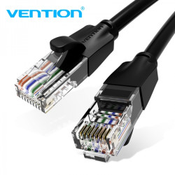 Vention UTP RJ45 Cat6 Cabo de Rede - 3m - Cor Preto