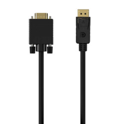Cabo conversor Aisens DisplayPort para VGA - DP/M-VGA/M - 1.0M - Preto