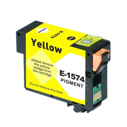 Epson T1574 Amarelo Cartucho de Tinta Pigmentada Genérico - Substitui C13T15744010