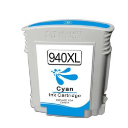 HP 940XL Ciano Cartucho de Tinta Genérico - Substitui C4907AE