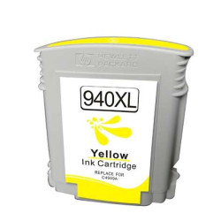 HP 940XL Amarelo Cartucho de Tinta Genérico - Substitui C4909AE