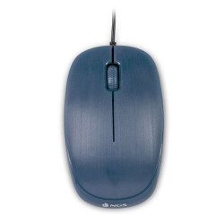 Mouse USB NGS Flame 1000dpi - 3 Botões - Uso Ambidestro - Cor Azul
