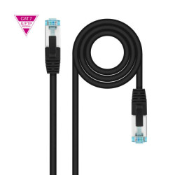 Nanocable Network Cat.7 LSZH SFTP PIMF AWG26 2m Cabo - Preto