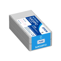 Epson SJIC22P Ciano Cartucho de Tinta Original - C33S020602/SJIC22P(C)