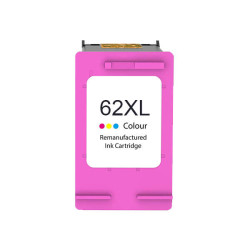 HP 62XL Cor Cartucho de Tinta Remanufacturado - Substitui C2P06AE/C2P07AE