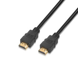 Aisens HDMI 2.0 Certified 4K HDR 60Hz Premium Cabo macho para macho - Ultra HD 3D ARC - 4K - 1.0m - Cor preta