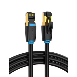 Vention SFTP RJ45 Cat.8 Cabo de Rede - 1.5m - Cor Preto