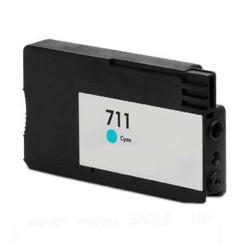 HP 711 Ciano Cartucho de Tinta Genérico - Substitui CZ130A