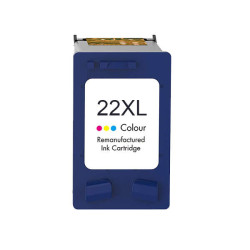 HP 22XL Cor Cartucho de Tinta Remanufacturado - Substitui C9352AE/C9352CE