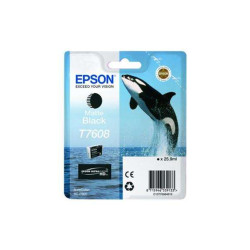 Epson T7608 Preto Mate Cartucho de Tinta Original - C13T76084010