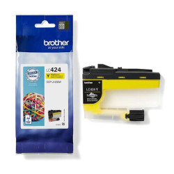 Tinteiro Original Amarelo Brother LC424 - LC424Y