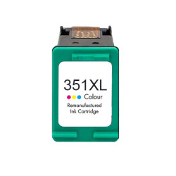 HP 351XL Cor Cartucho de Tinta Remanufacturado - Substitui CB338EE/CB337EE