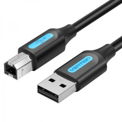 Vention USB 2.0 para USB-B Cabo de impressora macho - 1.5m - Cor preta