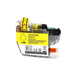 Brother LC3217 Tinteiro Genérico Amarelo - Substitui LC3217Y