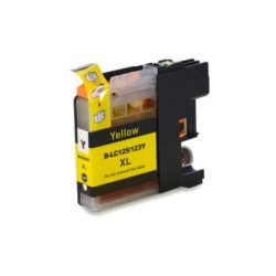 Brother LC125XL Tinteiros Genéricos Amarelos - Substitui LC125XLY