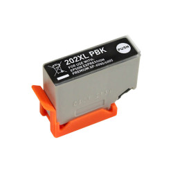 Epson 202XL Preto Photo Cartucho de Tinta Genérico - Substitui C13T02H14010/C13T02F14010