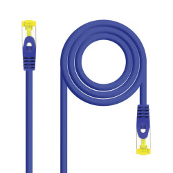 Cabo de reNanocable RJ45 LSZH Cat.6a SFTP AWG26 1m - Cor Azul
