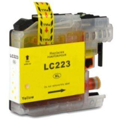 Brother LC223/LC221 Tinteiro Genérico Amarelo - Substitui LC223Y/LC221Y
