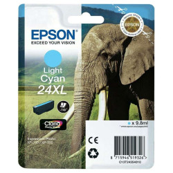 Epson T2435 (24XL) Ciano Light Cartucho de Tinta Original - C13T24354012