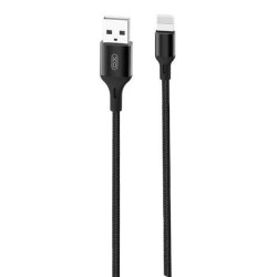 Cabo USB XO NB143 - Lightning - 2.4A - 1m - Cor Preto