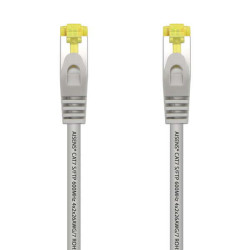 Cabo de rede Aisens RJ45 LSZH Cat.7 600 Mhz S/FTP PIMF AWG26 - 1.0M - Cor cinza