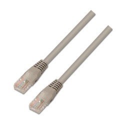 Cabo de rede Aisens RJ45 Cat.6 UTP AWG24 - 1.0m - 10/100/1000 Mbit/s - Cor Cinza