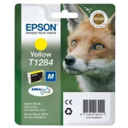 Epson T1284 Amarelo Cartucho de Tinta Original - C13T12844012