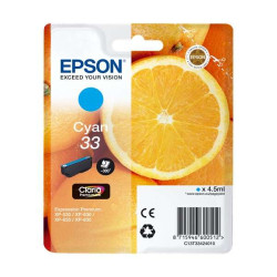 Epson T3342 (33) Ciano Cartucho de Tinta Original - C13T33424012