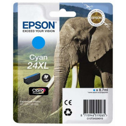 Epson T2432 (24XL) Ciano Cartucho de Tinta Original - C13T24324012