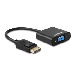 Aisens Conversor Displayport A SVGA - DP/M-SVGA/H - 15cm - Cor Preto