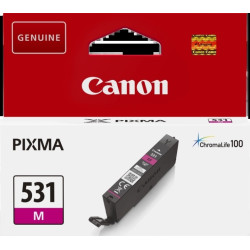 Canon CLI531 Tinteiro Original Magenta - 6120C001/CLI531M