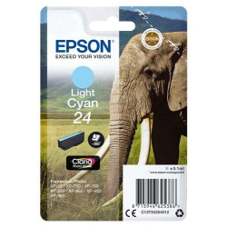 Epson T2425 (24) Ciano Light Cartucho de Tinta Original - C13T24254012