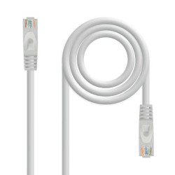Cabo de reNanocable RJ45 LSZH Cat.6a UTP AWG24 0.50m - Cor cinza