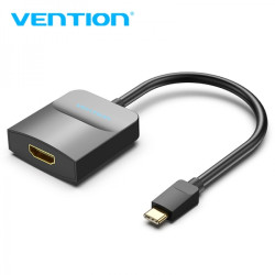 Vention USB-C macho para HDMI fêmea adaptador - cor preta